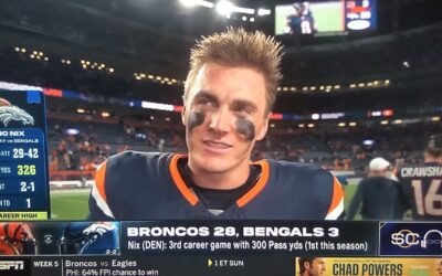 Bo Nix Denver Broncos Post Game Interview “We Did It!” | Bengals – Broncos