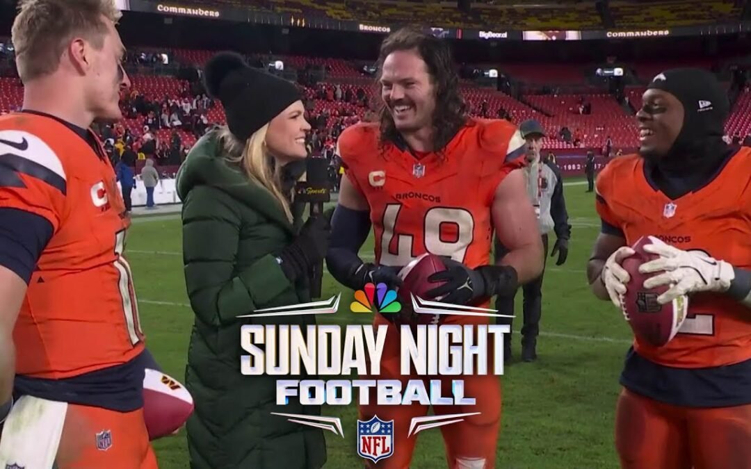 Broncos’ Bo Nix: Denver’s defense ‘did it again’ in SNF win over Commanders | SNF | NFL on NBC