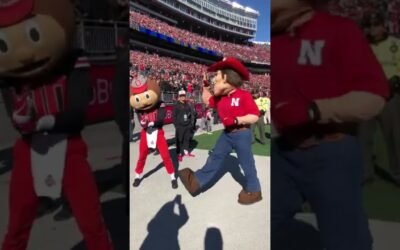 Rock, paper, scissors. #huskers #gbr #nebraska #football #collegefootball #ohiostate #gobigred