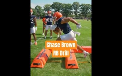 Illinois Football | Chase Brown RB Drill