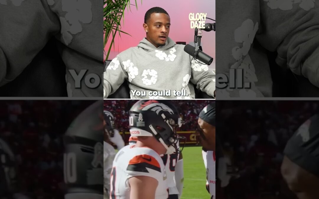 The Defensive Player of the Year loves him some Bo Nix…