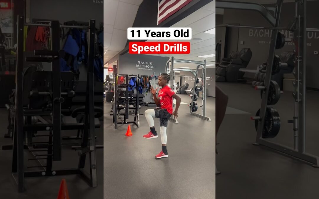 ELITE 11 Year Old Football Player! Speed Drills