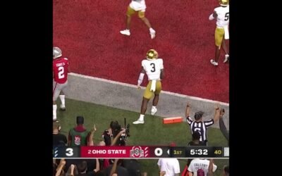 Ohio State WR Emeka Egbuka TD vs. Notre Dame | Big Ten Football