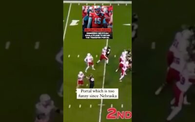 Dylan Raiola can’t keep doing this! #shorts #nebraska #collegefootball