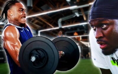 @JustinJefferson18  Puts @ajgreene15 Through an NFL Player’s Workout