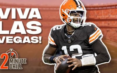 Shedeur Sanders’ first start in Vegas! : 2 Minute Drill
