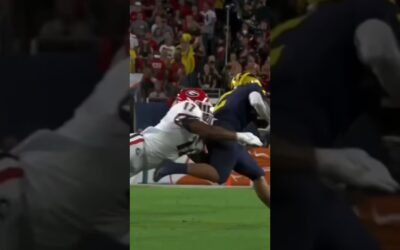 GEORGIA IS ELITE & MICHIGAN IS BIG 10 GOOD #ugafootball