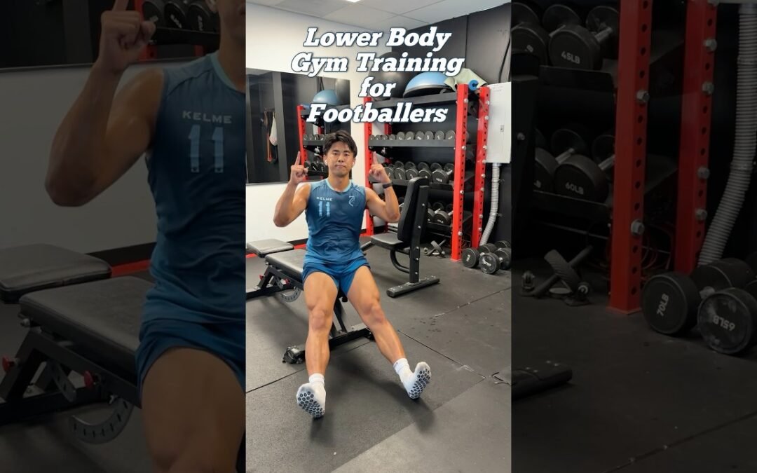 Lower Body Gym Training for Footballers #soccer #footballer #training #futbol #gym #athlete #fitness