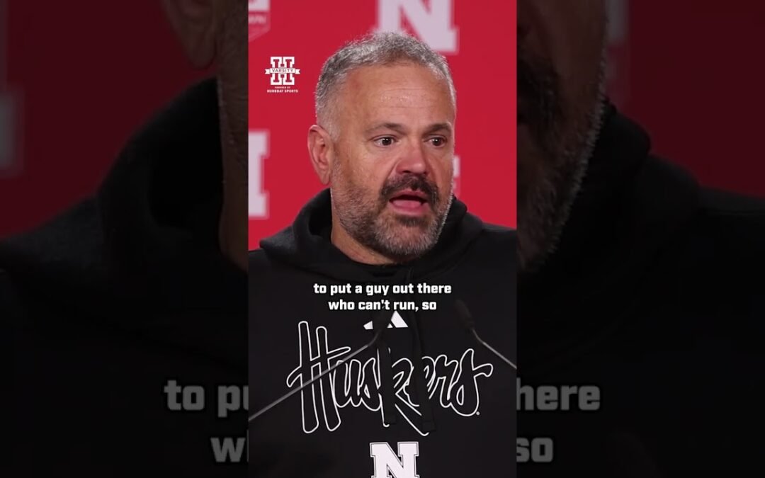 Matt Rhule made the decision to hold Dylan Raiola out after his injury | #GBR #Huskers