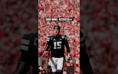 The Huskers will wear all black this Saturday against USC. #nebraskafootball