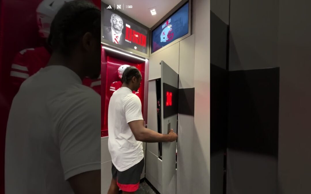 Nebraska Football’s Brand New Locker Room | First Reaction