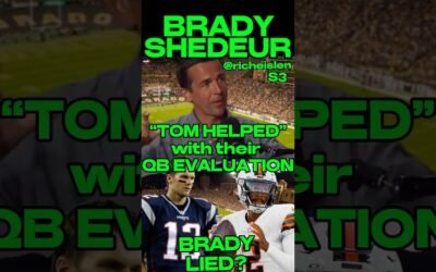 did TOM BRADY LIE about SHEDEUR SANDERS/ NFL DRAFT? #nfl #espn #deionsanders #coloradofootball #cfb