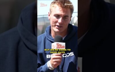 Bo Nix on Sean Payton Calling Him a Top 5 Quarterback in the NFL!