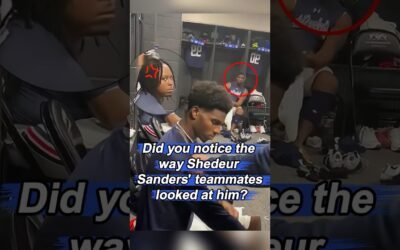 Did you notice the way Shedeur Sanders’ teammates looked at him?
