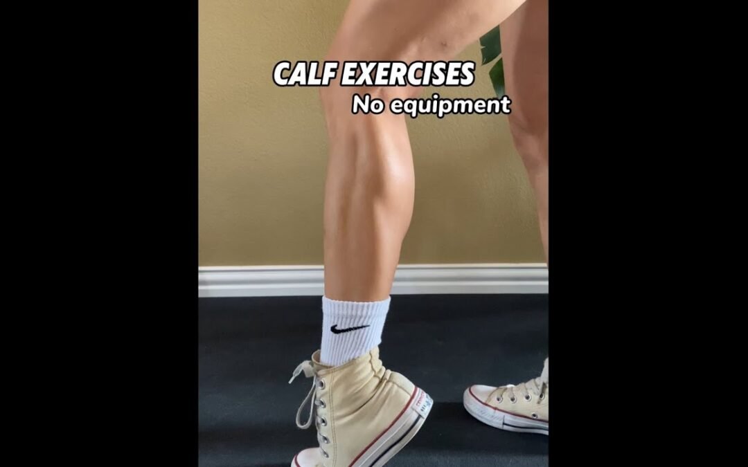 3 exercises to target all parts of your CALVES at home (no equipments)