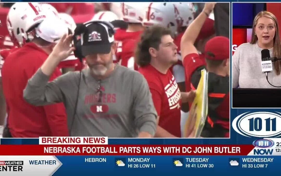 Nebraska football parts ways with defensive coordinator John Butler