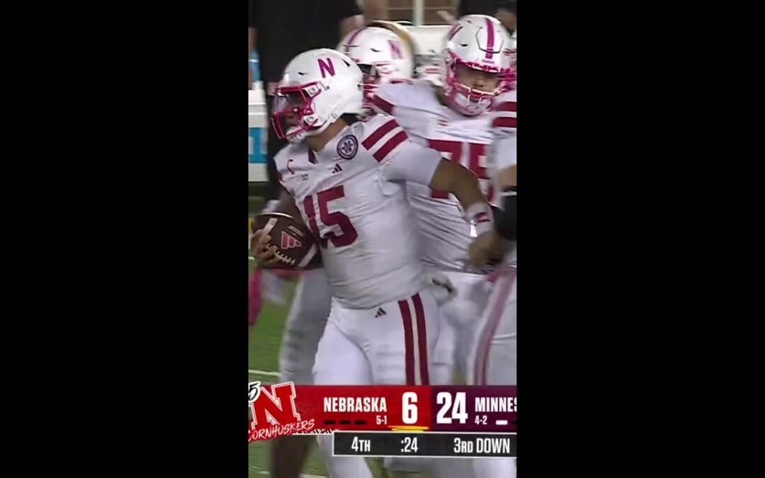 Minnesota Top Defensive Plays vs. Nebraska