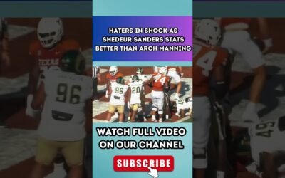 HATERS IN SHOCK As Shedeur Sanders STATS BETTER Than Arch Manning After Cleveland Browns TRADE PART3