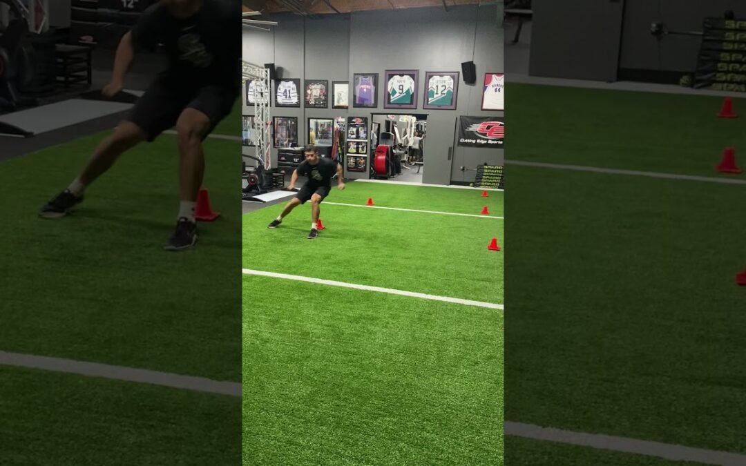 8 Cone Snake Drill Sprint Shuffle Sprint