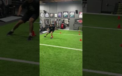 8 Cone Snake Drill Sprint Shuffle Sprint