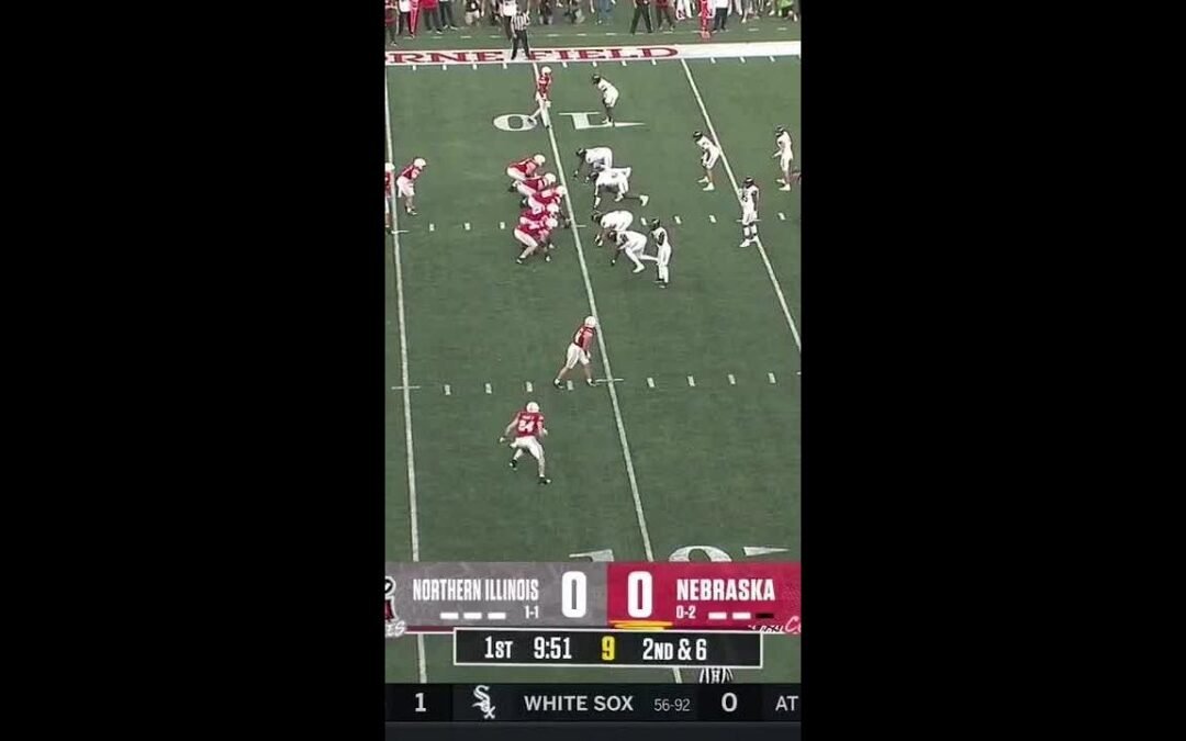 Billy Kemp Gets the Huskers on the Board First vs. Northern Illinois | Nebraska Football