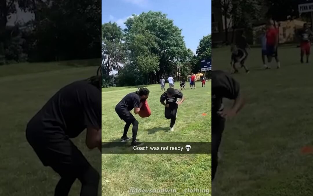 Typical American Football Training