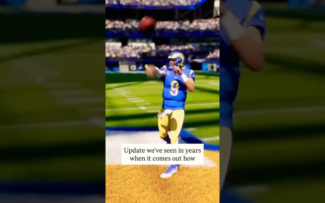 Madden 26 is their least realistic game yet! #shorts #madden #jaydendaniels