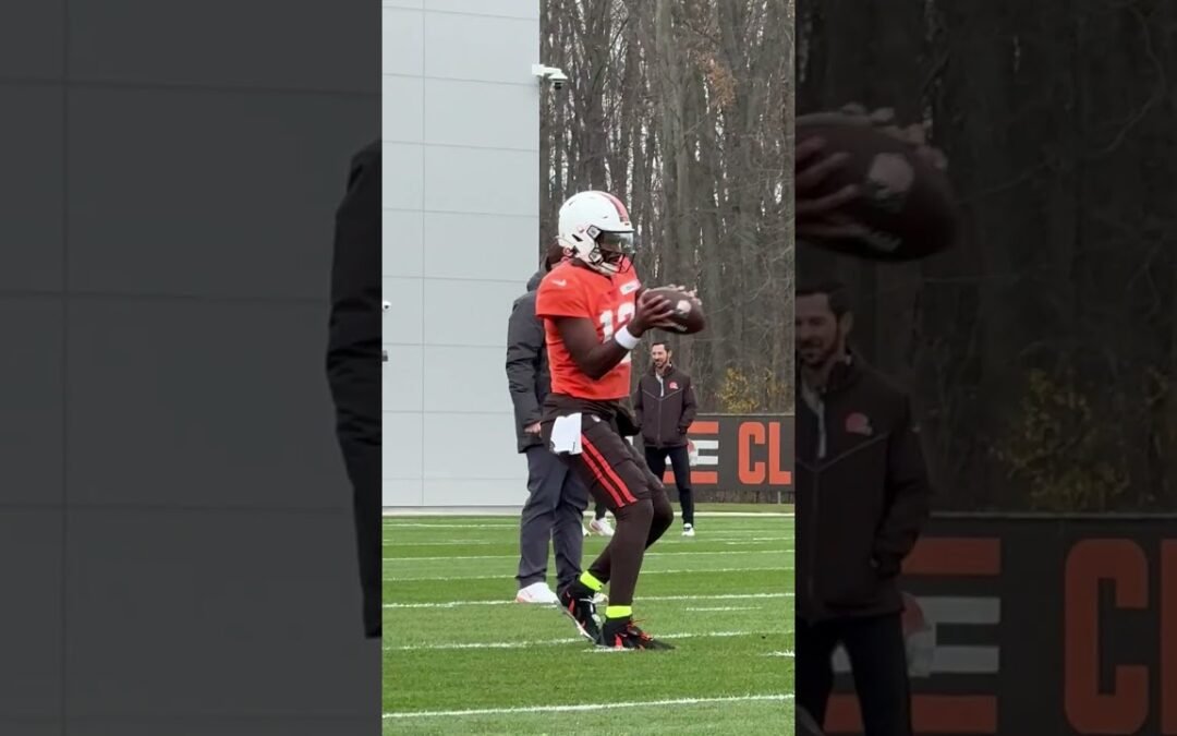 Shedeur’s First Practice as Starter
