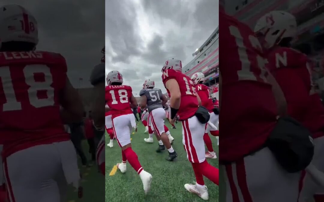 (Spring) Game Day at Nebraska. #huskers #gbr #nebraskafootball #huskerpower #huskernation