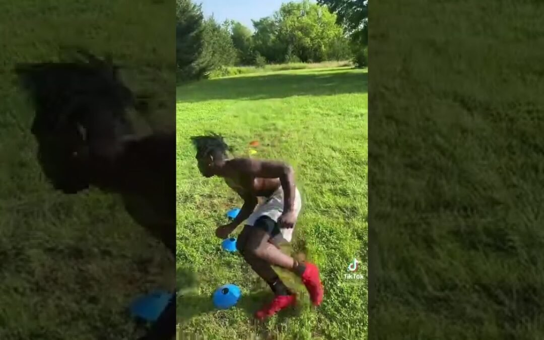 Best Cone Drills You Can Do at Home #football #drills #cones #oklahoma #trending #viral