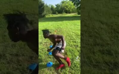 Best Cone Drills You Can Do at Home #football #drills #cones #oklahoma #trending #viral