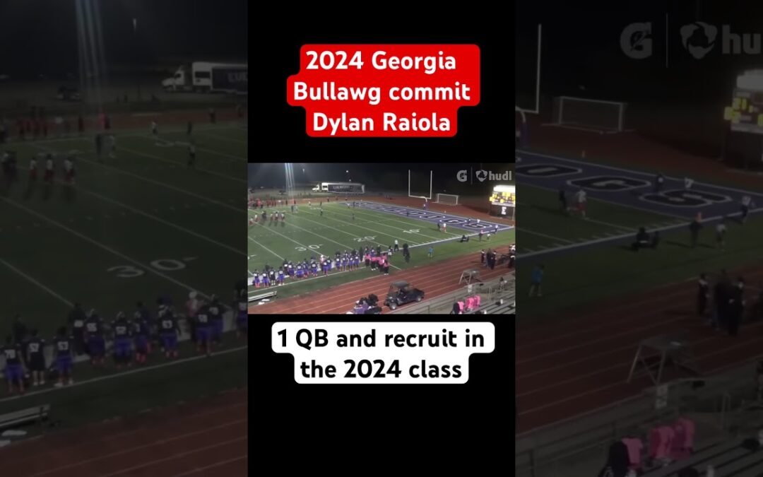 Dylan Raiola Georgia commit 6’3 210. credit to hudl for the highlights #godawgs #georgiafootball