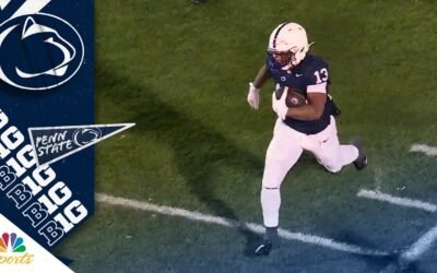 Allen’s 50-yard dash sets up Penn State’s touchdown vs. Nebraska | NBC Sports