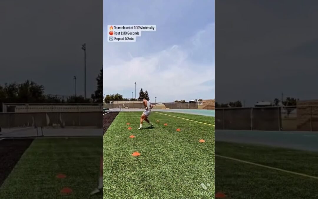 Agility “Zig-Zag “Drill.