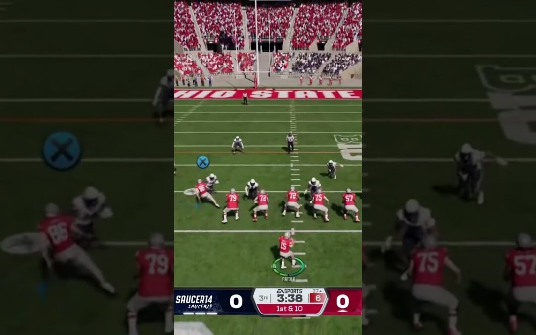 What a dot by Dylan Raiola! #easportscollegefootball #cfb26