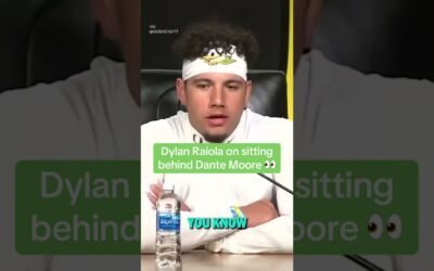 Former Nebraska QB Dylan Raiola admits early reps behind Dante Moore have been humbling.