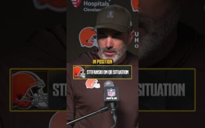 Kevin Stefanski on if he’s sticking with Dillon Gabriel at QB #browns #nfl #football